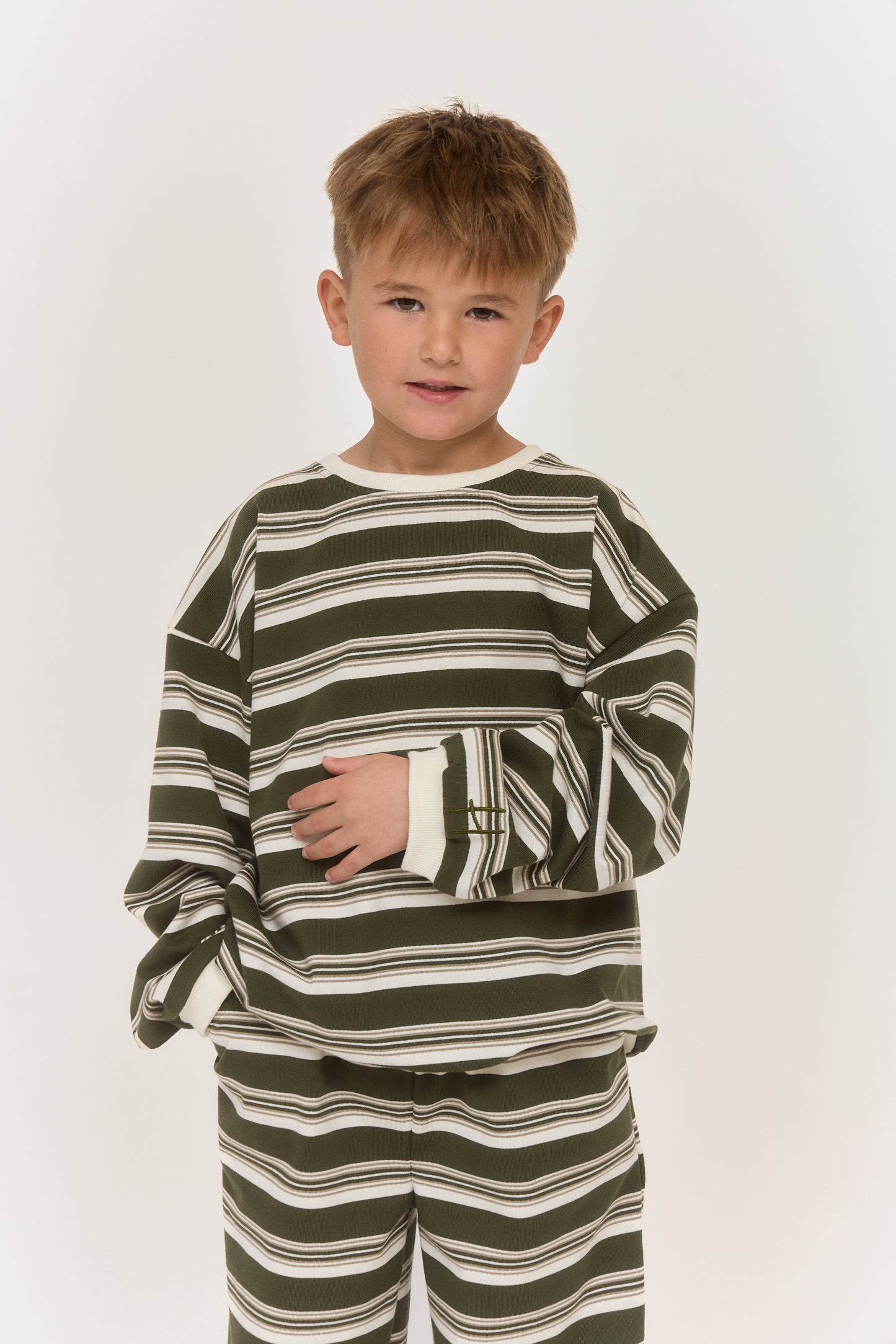Olive ~ Signature Striped Coord