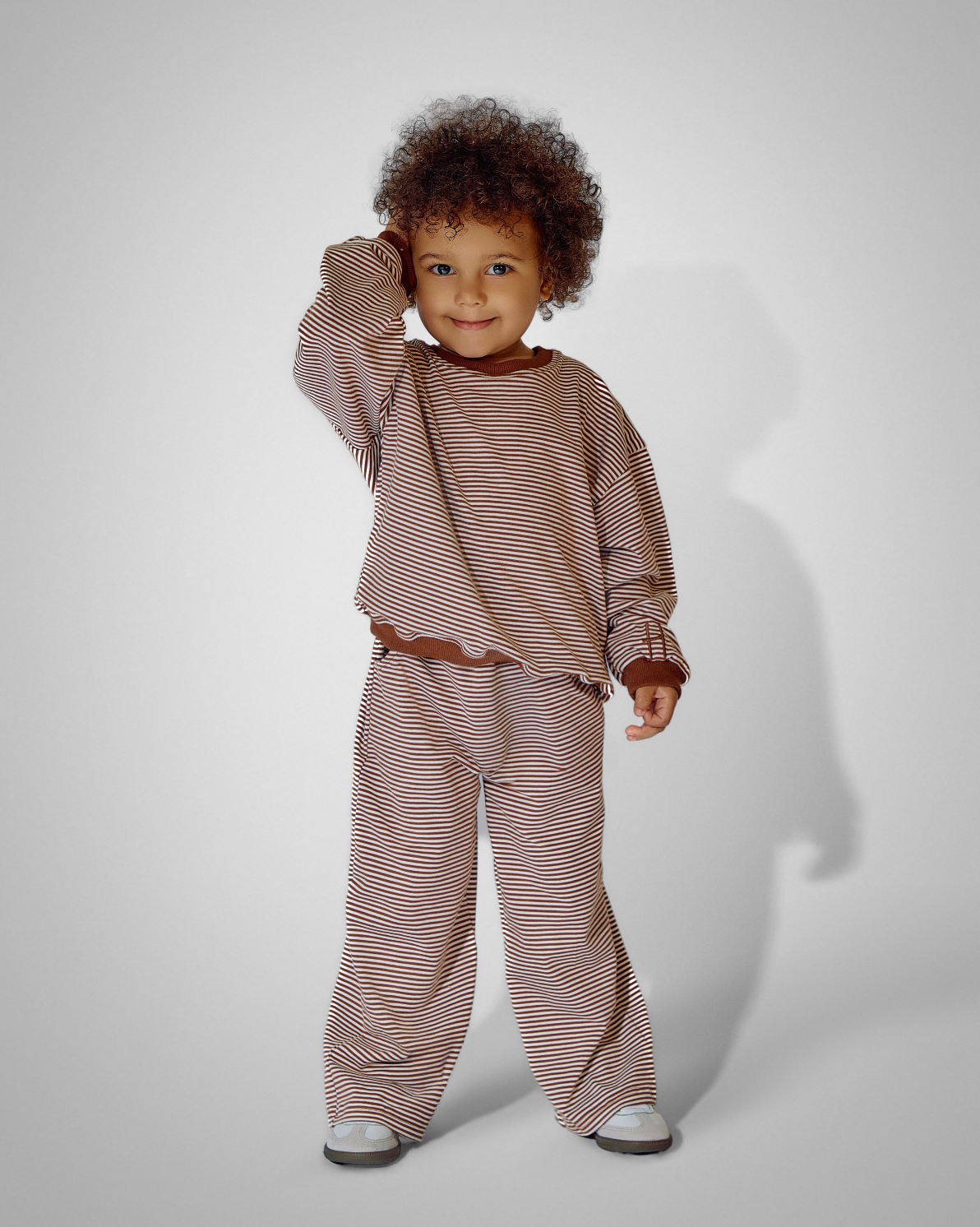 Chocolate Signature Striped Set