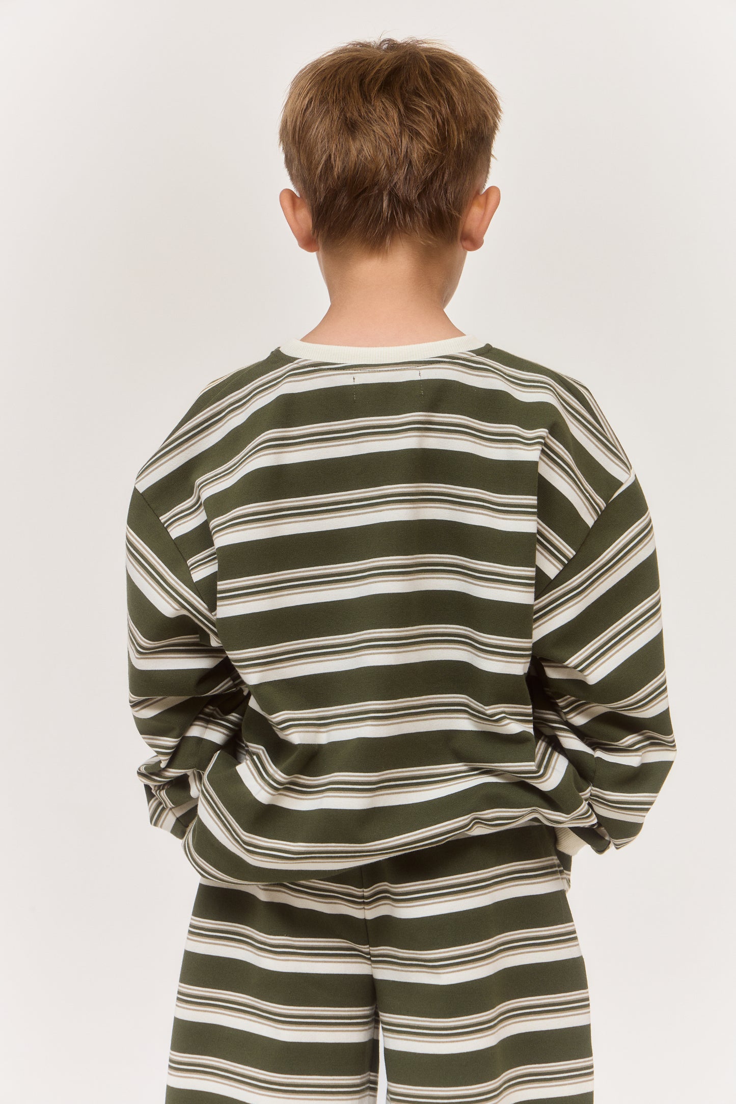 Olive ~ Signature Striped Coord