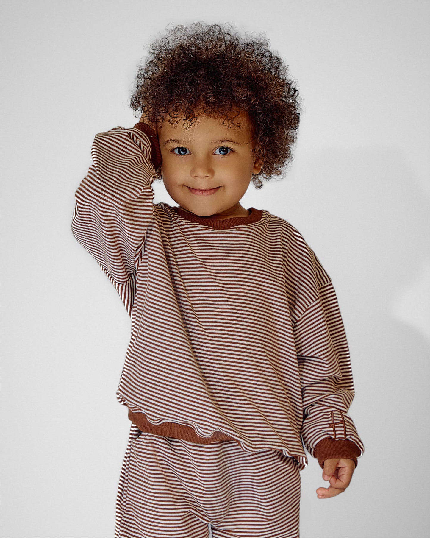 Chocolate Signature Striped Set